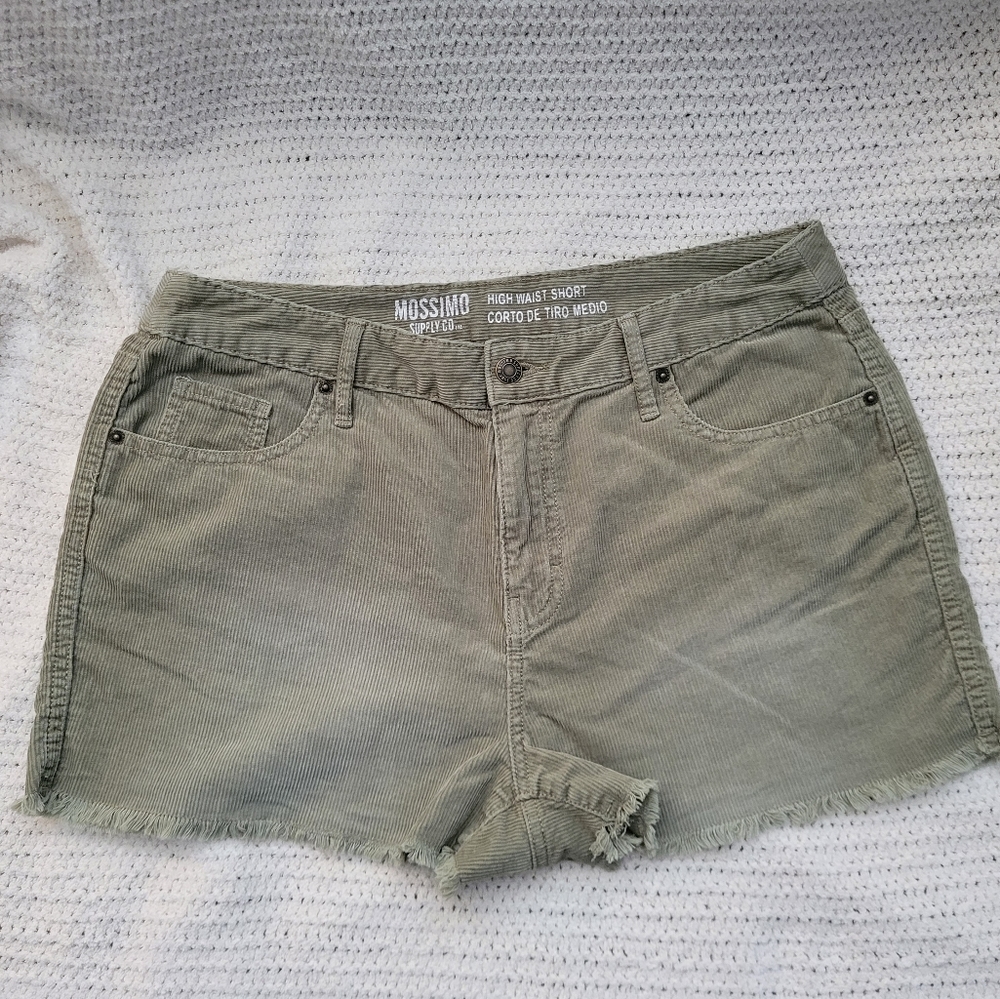 Mossimo Distress Corduroy Shorts
